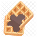 Waffle Chocolate Dessert Icon