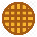 Waffle Bakery Food Icon