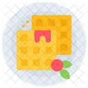 Waffle Plate Berry Icon