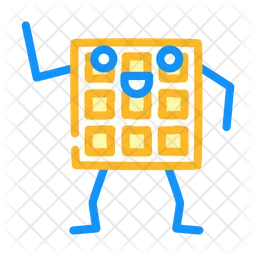 Waffle  Icon