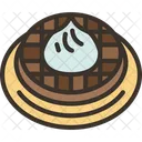 Waffle Chocolate Pastry Icon