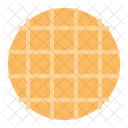 Waffle Cookie Icon
