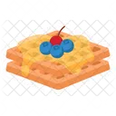 Waffle fofo  Ícone