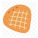 Waffle Sweet Breakfast Icon