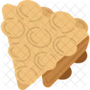 Waffle Egg Crispy Icon