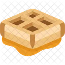 Waffle Breakfast Dessert Icon