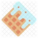 Waffle Breakfast Batter Icon