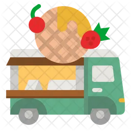 Waffle Truck  Icon