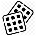 Waffles Biscuits Dessert Icon