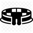 Waffles Chocolate Cake Icon