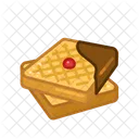 Waffles Food Meal Icon