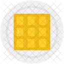 Waffles Crisp Snack Icon