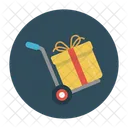 Trolley Geschenk Gegenwart Symbol