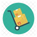 Wagen Kiste Karton Symbol
