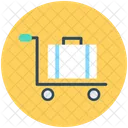 Trolley Gepack Hotel Symbol