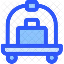 Hotel Service Wagen Symbol