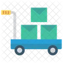 Rollwagen Trolley Lieferung Icon