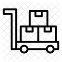 Trolley Trolleywagen Karren Symbol