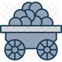 Wagen Transport Zug Symbol