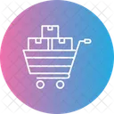 Karren Handkarren Gepackwagen Symbol
