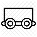 Wagen Transport Fahrzeug Symbol