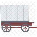 Wagen Wild Westen Symbol