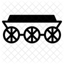 Wagen Transport Fahrzeug Symbol