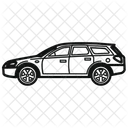 Auto Kombi Wagen Symbol