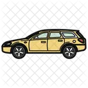 Auto Kombi Wagen Symbol