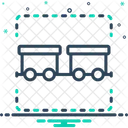 Wagen Wohnwagen Kutsche Symbol