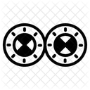 Pferde Reiten Symbol