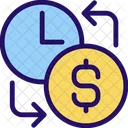 Wages Salary Hour Icon