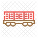 Wagon Freight Railway Icon