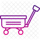 Wagon Pull Transport Icon