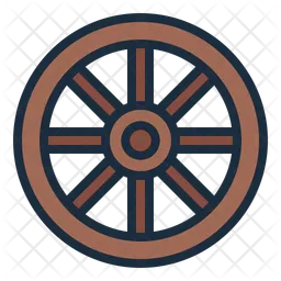 Wagon wheel  Icon