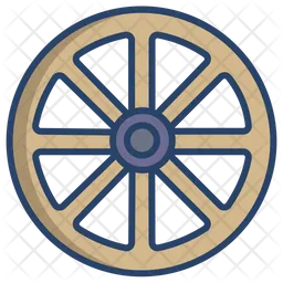 Wagon Wheel  Icon