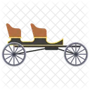 Wagonette Wagonette Cart Horse Driven Icon