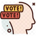 Beratung Wahlberatung Vote Mind Symbol