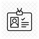 Wahlerausweis Tags Ausweis Karte Symbol