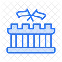 Wahllokal  Symbol