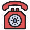 Wahlscheibentelefon Telefon Festnetz Symbol