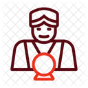 Wahrsagerin Magie Wahrsagen Symbol