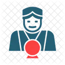 Wahrsagerin Magie Wahrsagen Symbol