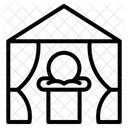 Wahrsagerzelt Symbol