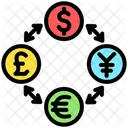 Geld Wahrung Finanzen Icon