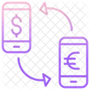 Monline Transaktion Wahrungsumtausch Dollar In Euro Symbol