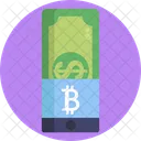 Bitcoin Wahrungsumtausch Mobile Banking Symbol