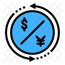 Geld wechseln  Symbol