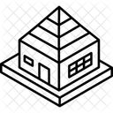 Wahrzeichen Haus Haus Symbol
