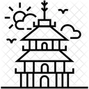 Wahrzeichen Japans Gebaude Japans Pagode Symbol